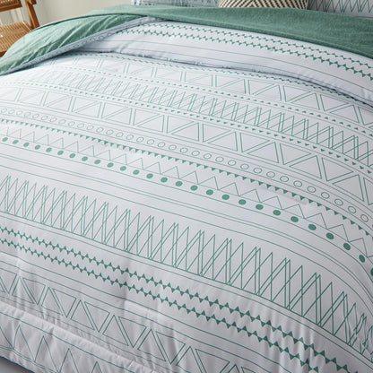 Boho Vibes Bedding Set – 3‑Piece Comforter & Pillow Covers