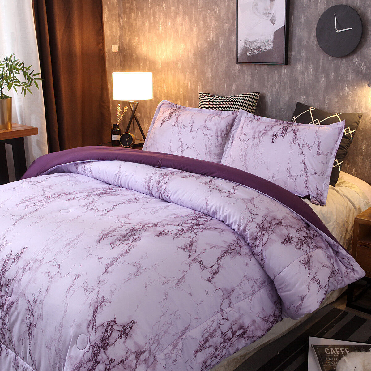 Ethereal Pastel Dreamy Lightweight 3 Pc Comforter & Pillow Cover Set