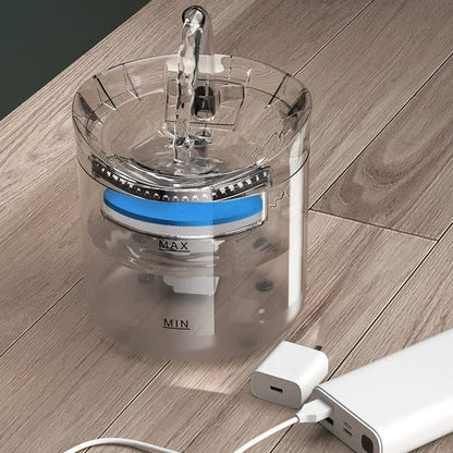 Sensor Kit 1 Pet Water Fountain with Smart Sensor, AU Adapter, and 1PCS Filter