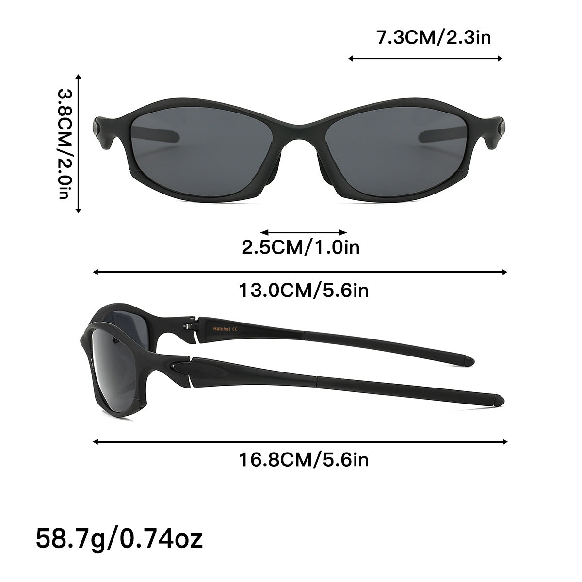 Silver Lens Stylish Sports Sunglasses with UV Protection, for Outdoor Activities