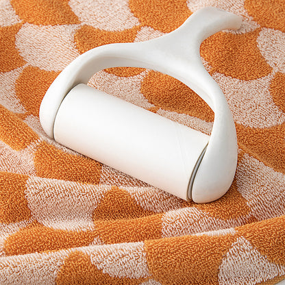 Brown Thickened and Enlarged Cotton Hand Towels - 3 Pack (34x74cm) - Soft and Absorbent Bath Towels for Adults