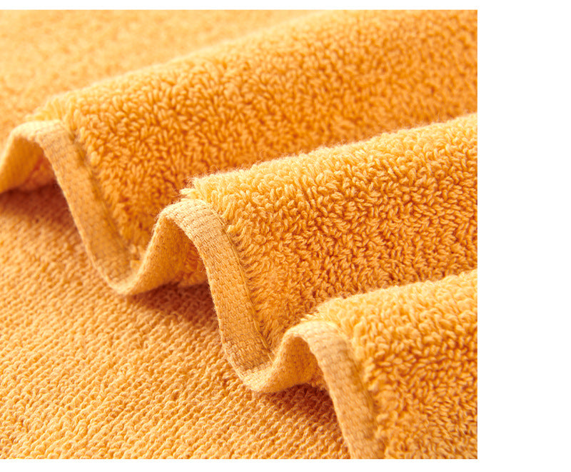 Dark Blue Premium Thick Cotton Bath Towel for Adults - Soft and Absorbent Bathroom Towel