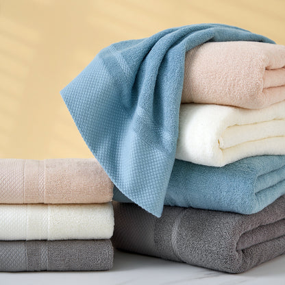 Beige Soft and Absorbent Towel Set – Wrap Towel and Bath Towel Set for Ultimate Comfort Bath towel 140*70cm, face towel 75*35cm