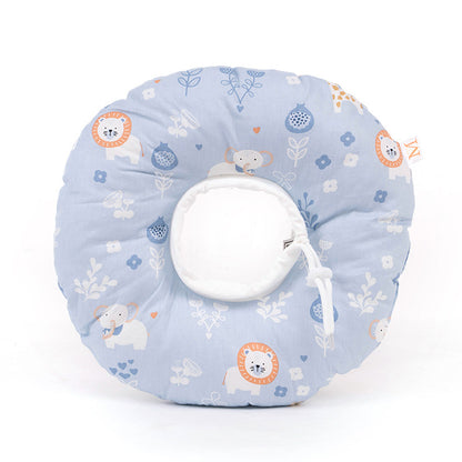 2 pcs Lion Soft Pet Recovery Collar - Comfortable Anti-Lick Cone for Cats & Dogs Size M