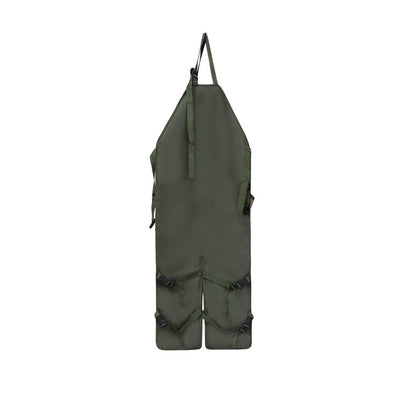 Green And Beige Gardening Leg Apron - Oxford Fabric, Multi-Pocket, Extended Design, 118x45cm, 450g