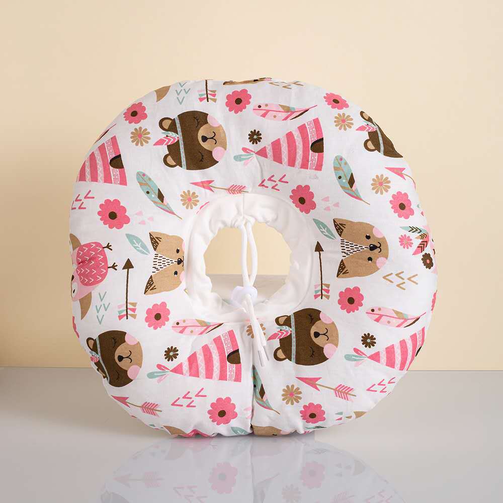 2 pcs Cupid's arrow pattern Pet Recovery Collar - Comfortable Anti-Lick Cone for Cats & Dogs Size XS