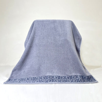Blue Luxury Cotton Towel Set - 6-Piece Highly Absorbent Bath & Hand Towels