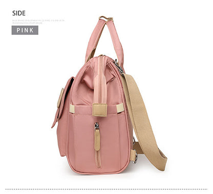 Green Multifunctional Insulated Lunch Bag for Women - Waterproof, Lightweight, and Stylish for Picnics and Outings