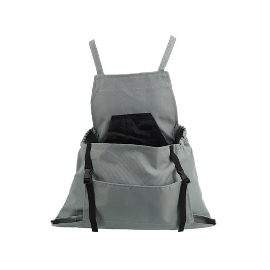 Grey Garden Harvesting Apron - Waterproof Oxford Cloth with Quick Release Pouch
