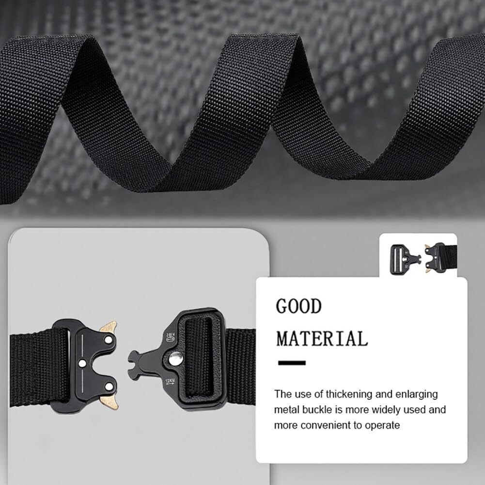 Green Adjustable Tactical Battle Belt Set - Padded MOLLE Outer & Nylon Inner Belt