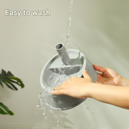 Grey Adjustable Height Pet Water Dispenser - Free Standing or Hanging - No More Bending!