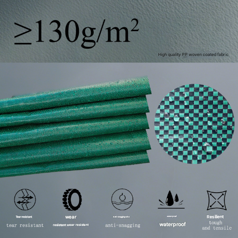 500L (Calibre80*100cm) Zip Version Heavy Duty Collapsible Garden Waste Bags (Set of 2) - Large Reusable Yard Leaf Bin