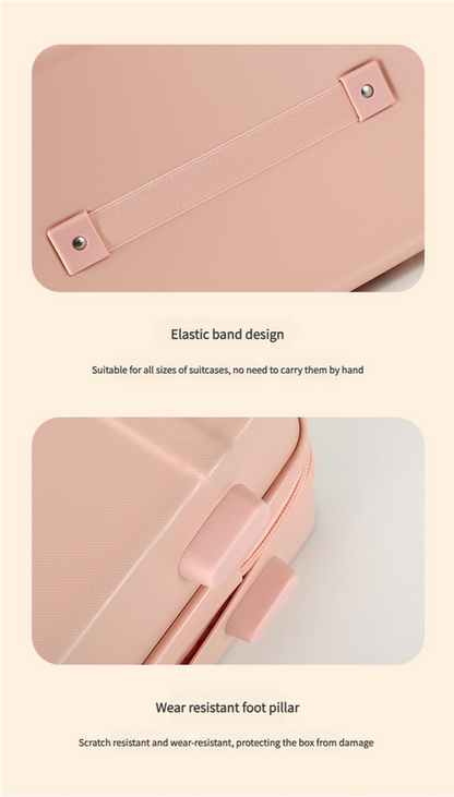 Personalized stylish and lightweight Green mini suitcase for short trips