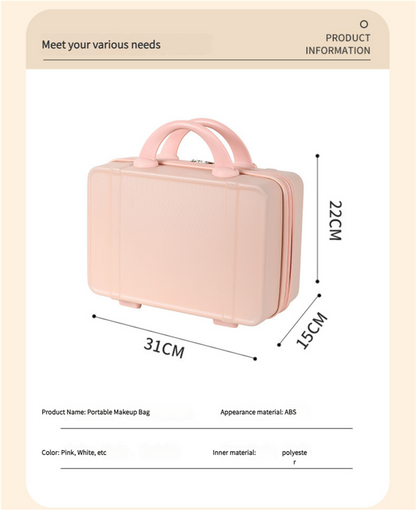 Personalized stylish and lightweight Green mini suitcase for short trips