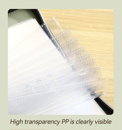 Pink PU Leather Zippered Photo Album - Holds 240 3 Prints"