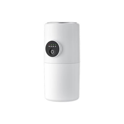 White ortable Desktop Dual-Spray Humidifier with Air Purification for Office and Bedroom