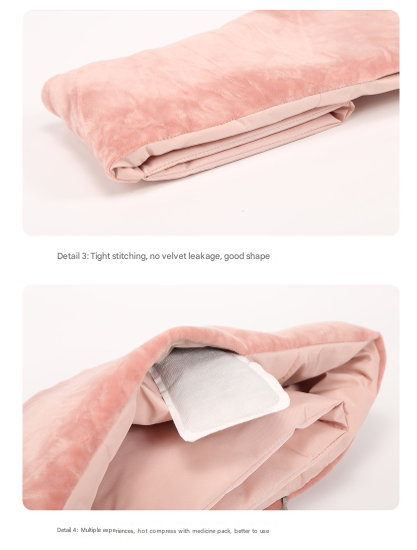 Black USB Electric Heated Scarf - Portable Puffer Neck Warmer with 3-Level Heat Control for Winter