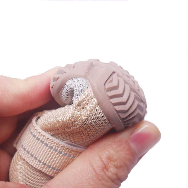 2# Purple Breathable Woven Dog Shoes for Small to Medium Dogs - Non-Slip, Durable, Anti-Dirty Paw Protectors