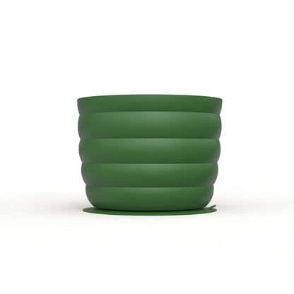 Green Large Anti-Choke Slow Feeder Dog Bowl - Non-Slip, Spill-Resistant Pet Feeding Dish