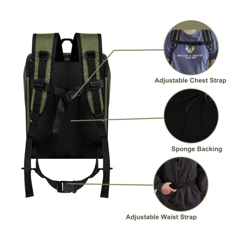 Blue Breathable Comfort Pet Travel Backpack
