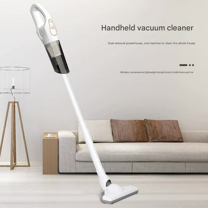 Cordless 2-in-1 Handheld & Stick Vacuum Cleaner with Detachable Water Tank & Dust Mite Remover(black)