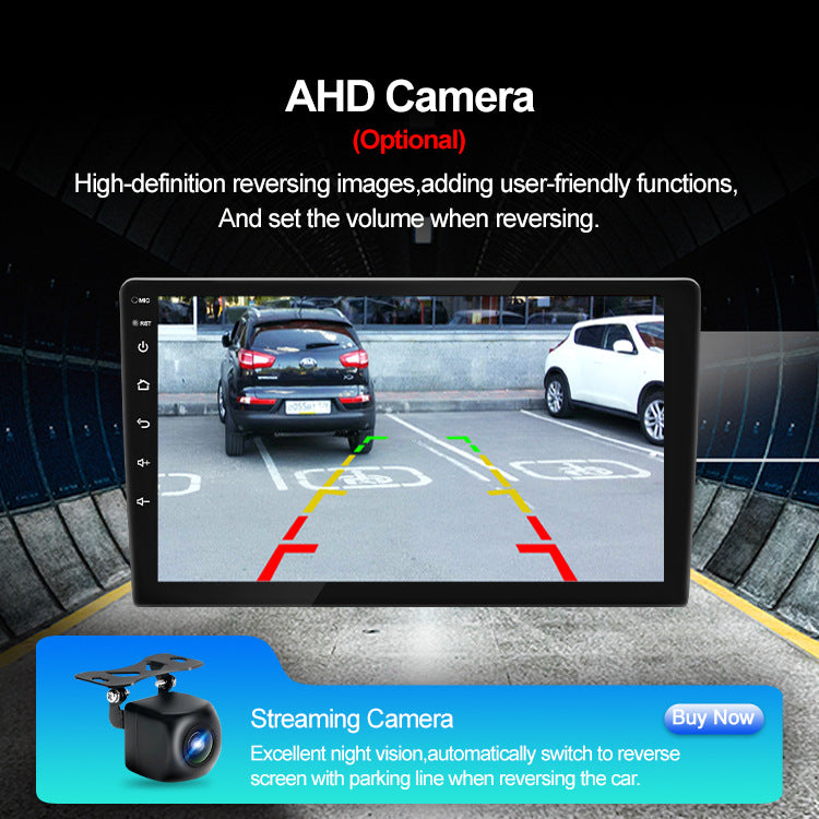 Universal 7-Inch Android Car Stereo GPS Navigator - QLED HD Touchscreen, 2GB RAM 32GB ROM, WiFi, Bluetooth 5.4, CarPlay & Mirror Link(black 7 inches)