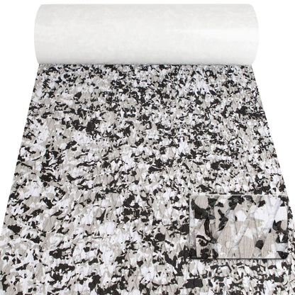 Snow Camouflage EVA Boat Deck Mat - Non-Slip, Waterproof Flooring for Yacht, Boat, and Outdoor Use(1200x300x5mm)