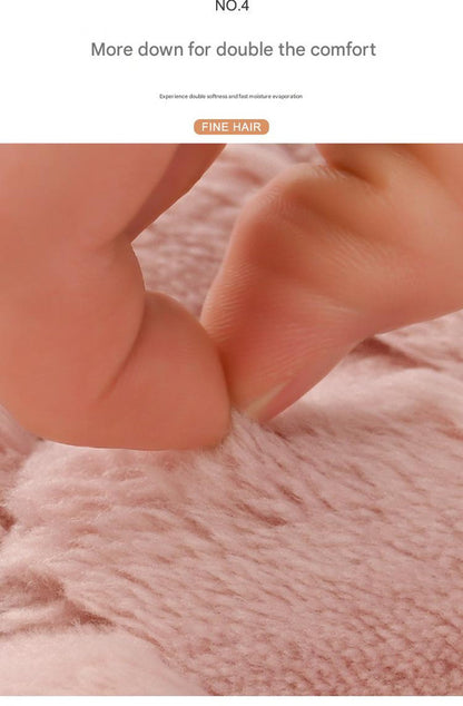 Plush Cobblestone Memory Foam Bath Mat - Super Absorbent, Non-Slip & Machine Washable(Beige 50*80㎝)