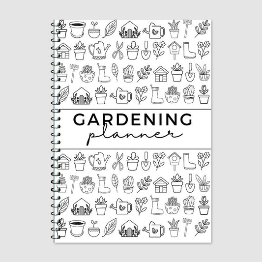 Garden Planner Journal & Plant Care Log Book with Layout Grids Watering Schedule and Budget Tracker for Indoor and Outdoor Gardening