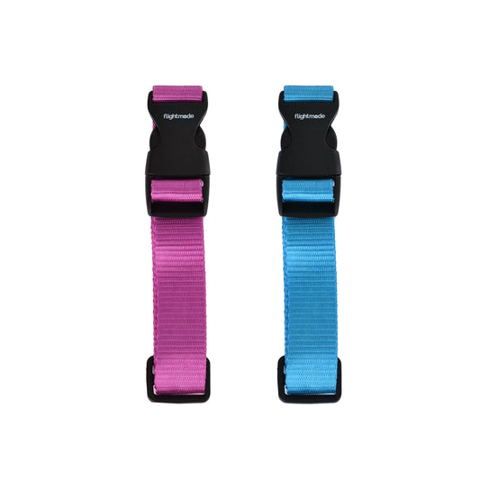 2PK Travel Bag Stacker Strap Random Color