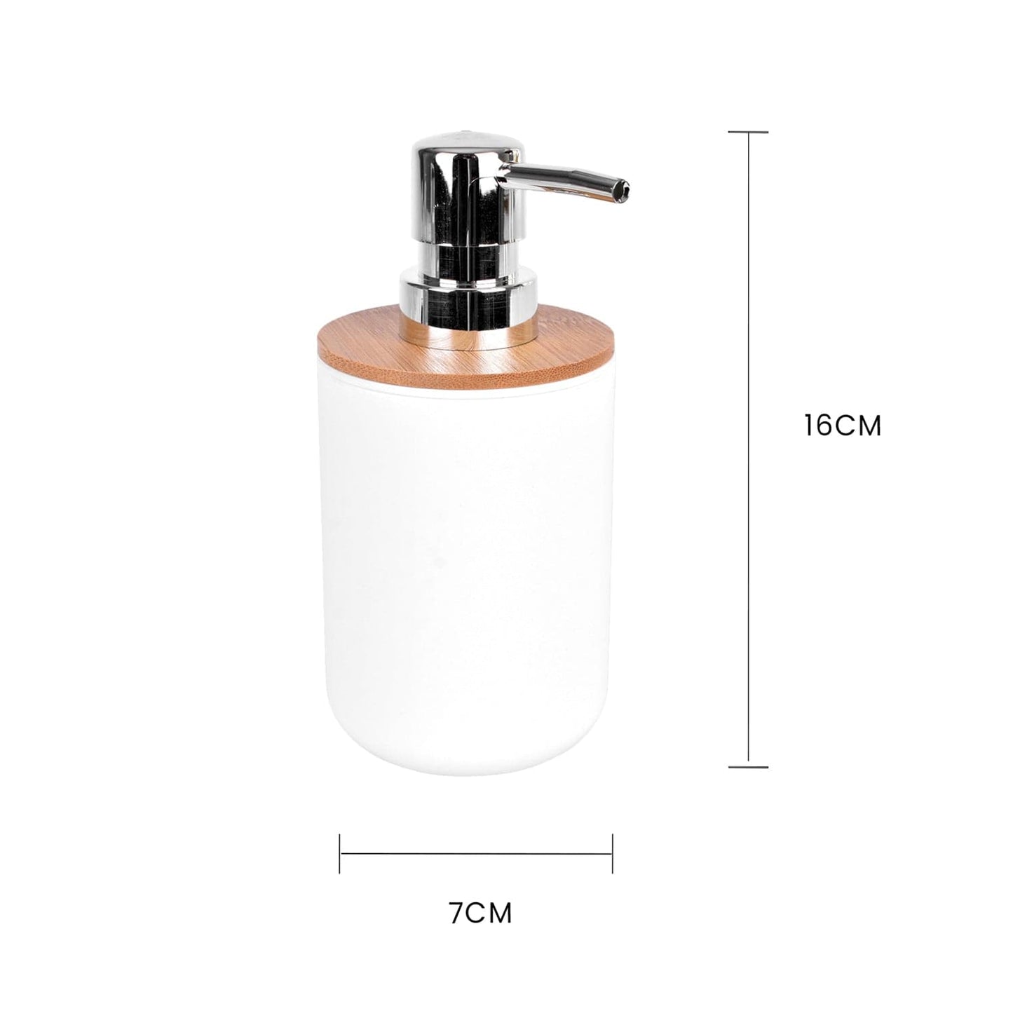 Bamboo Lid Soap Dispenser - 1