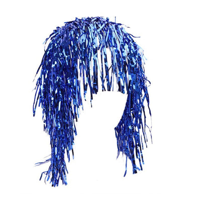 Party tinsel wig-assorted colour - Gold