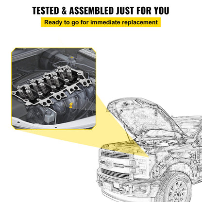 VEVOR Replacement for 6.0L Cylinder Head 18MM Power Stroke Bare F-Series Cylinder Head 1843080C3