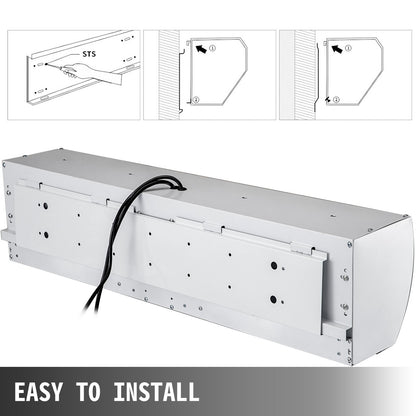 Vevor 900mm Overhead Door Electric Air Curtain w/Limit Switch 3 Speeds Commercial