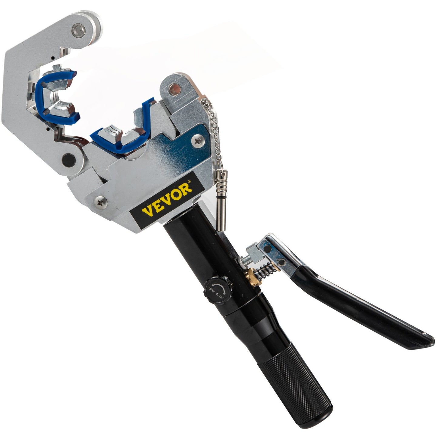 VEVOR Hydraulic Hose Crimper Hydra-Krimp 71500,Manual AC Hose Crimper Kit Air Conditioning Repaire Handheld,Hydraulic Hose Crimping Tool with 7 Die Set, for Barbed and Beaded Hose Fittings