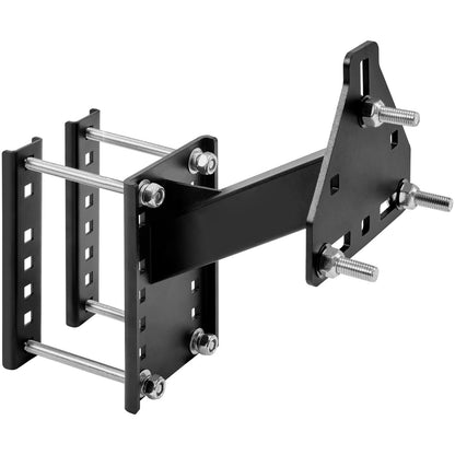 VEVOR Spare Tire Carrier, Trailer Spare Tire Mount, 160 lbs Capacity, Utility Trailer Accessories Fits Most 4 & 5 & 6 & 8 Lugs Wheels on 4", 4.25", 4.5", 4.75", 5", 5.5", 6", 6.5" Bolt Patterns