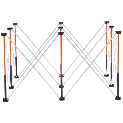 VEVOR Portable Folding Workstand 1267 x 665 mm Collapsible Work Stand 1135 kg