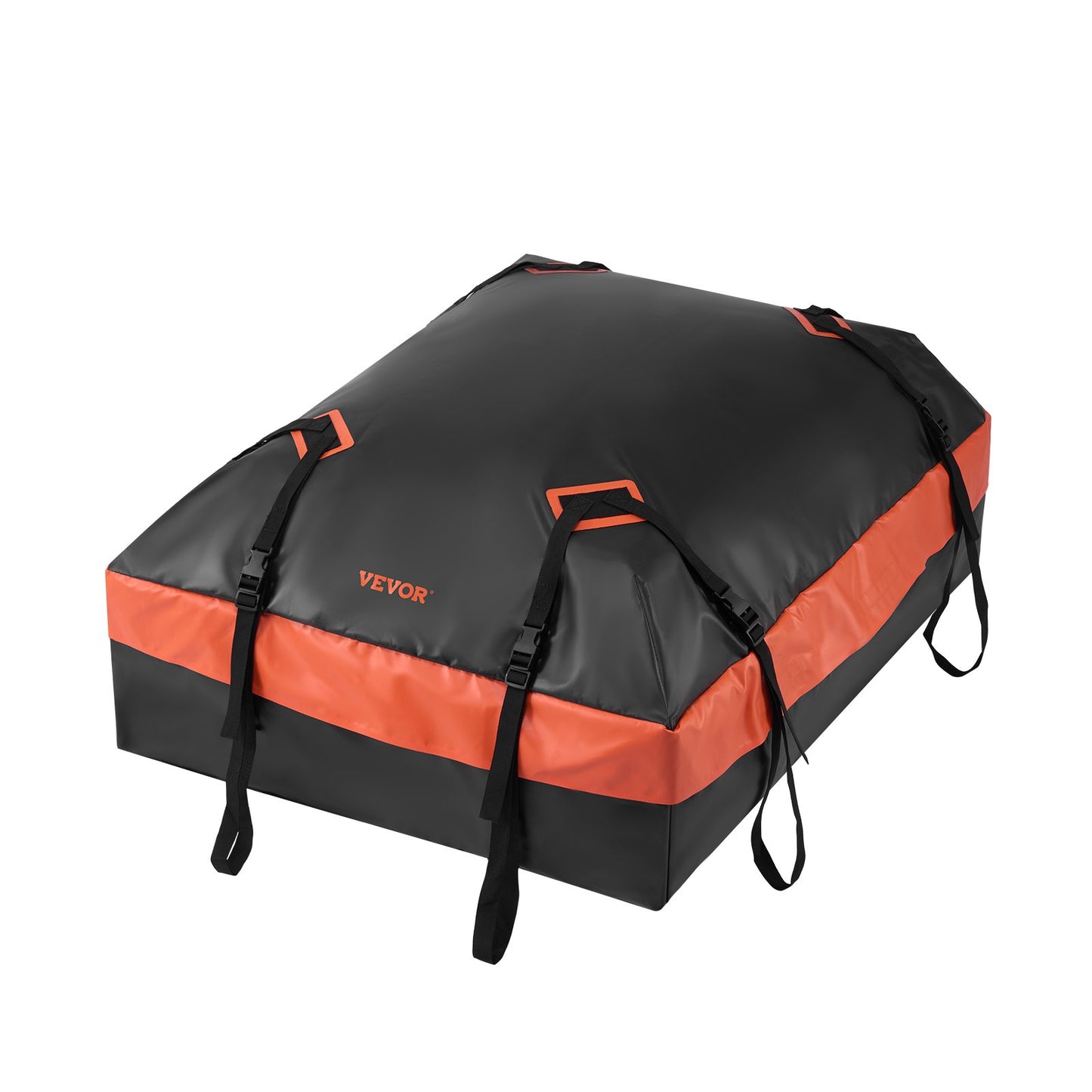 VEVOR Car Rooftop Cargo Carrier Bag 21 Cubic Feet Roof Cargo Carrier 840D PVC
