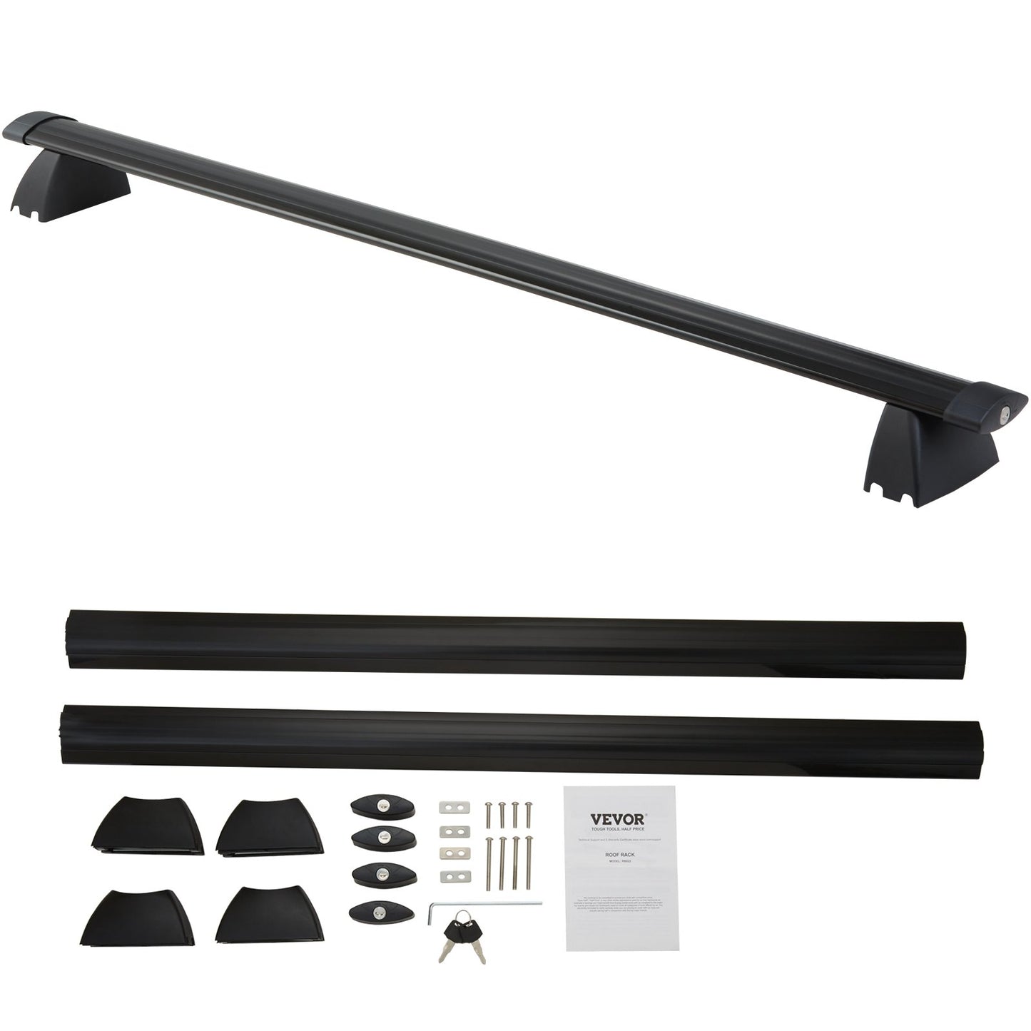 VEVOR Roof Rack Crossbar for JEEP GRAND CHEROKEE 2011-2021 Aluminum with Lock