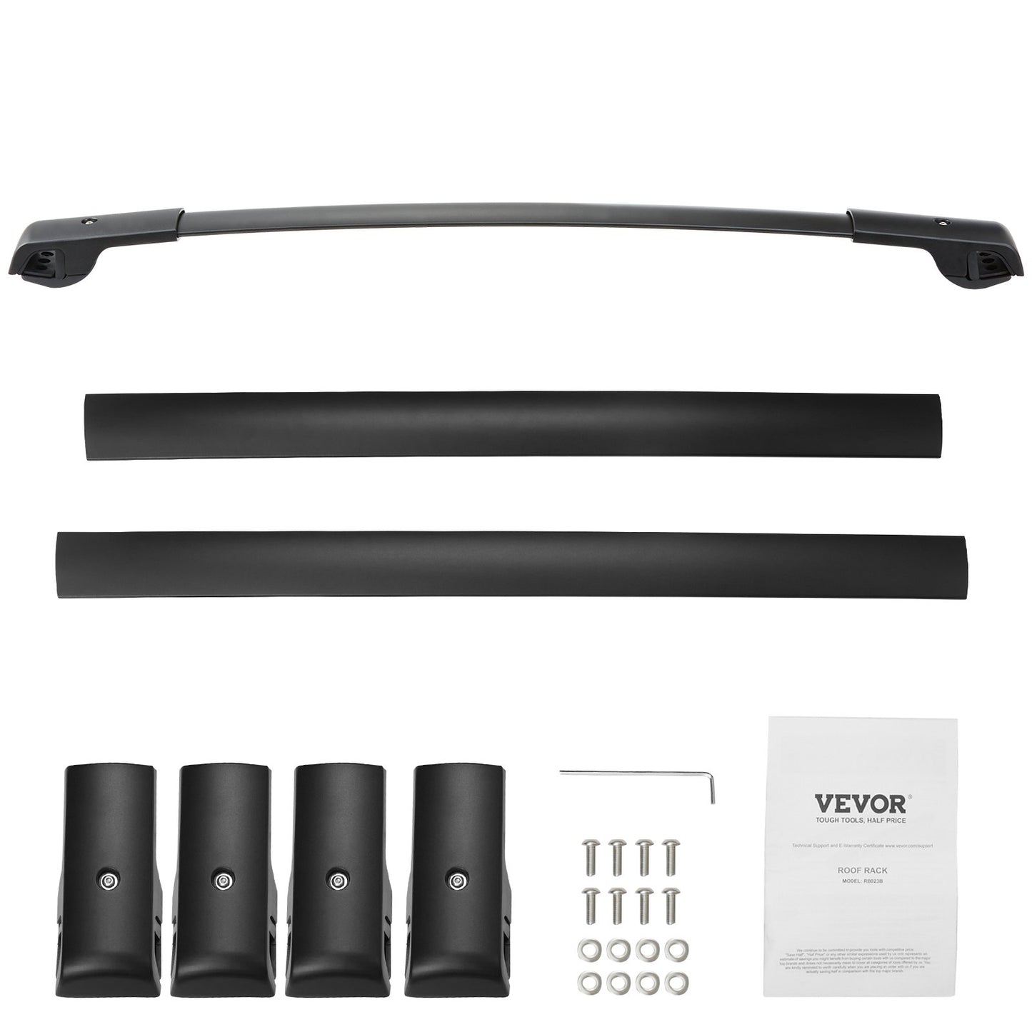 VEVOR Roof Rack Crossbar for Subaru Forester 2014-2022 Crossbars Aluminum 2 PCS