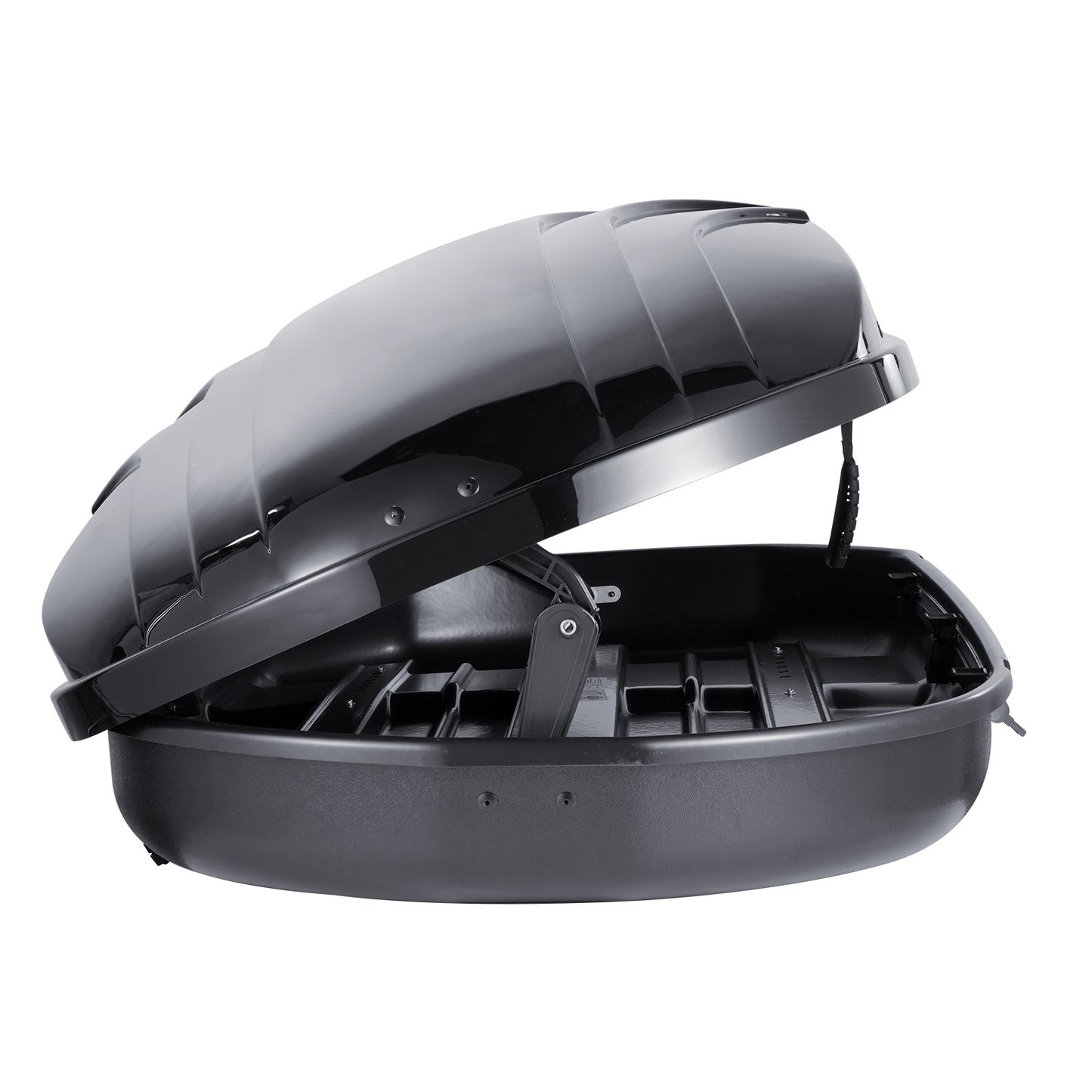 VEVOR Rooftop Cargo Carrier 340 L Luggage Storage Box ABS for SUVs Cars