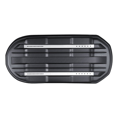 VEVOR Rooftop Cargo Carrier 340 L Luggage Storage Box ABS for SUVs Cars