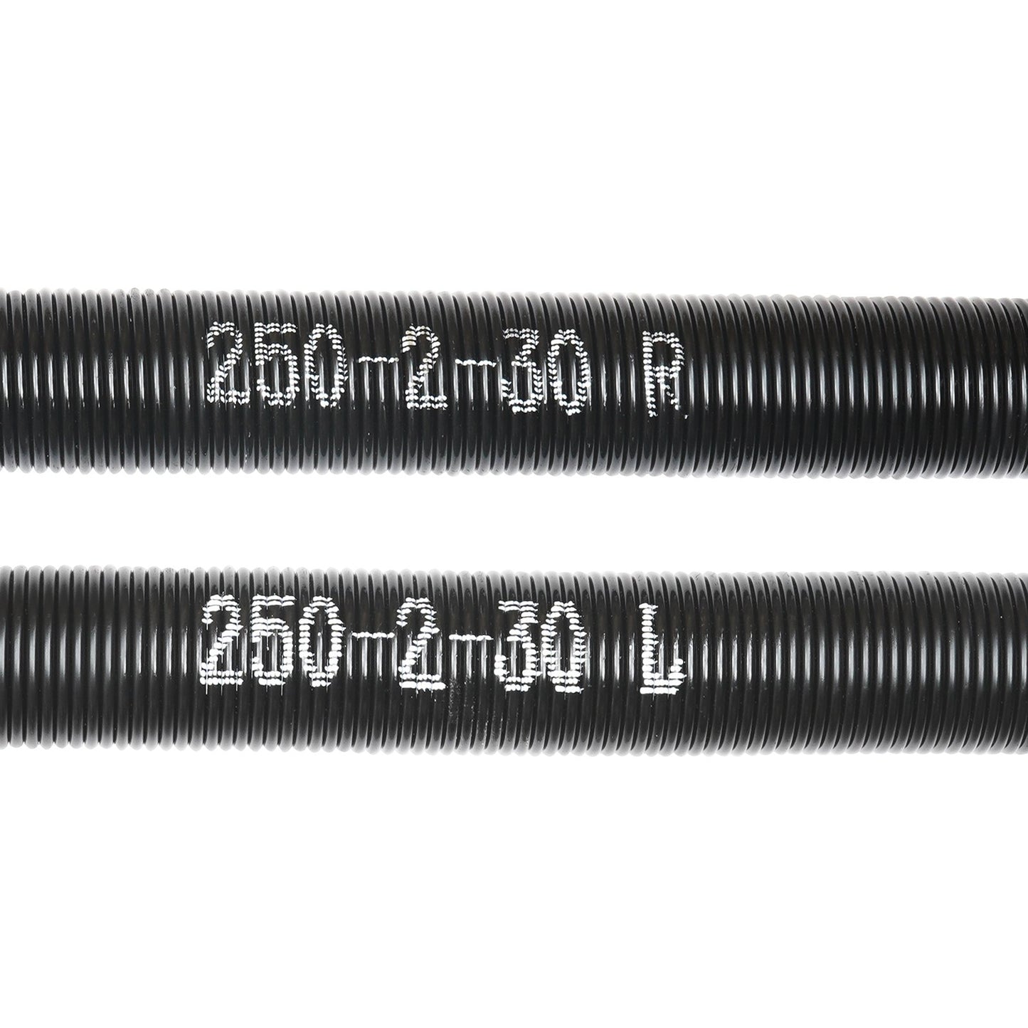 VEVOR Garage Door Torsion Springs, 16000 Cycles, Pair of 0.25 x 2 x 30inch, Garage Door Springs with Non-Slip Winding Bars, Mounting Tool and Gloves, Electrophoresis Coated, for Replacement