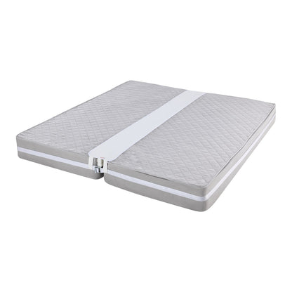 VEVOR Bed Bridge King Bed Converter Kit Metal Buckle and Storage Bag 75"L x 10"W