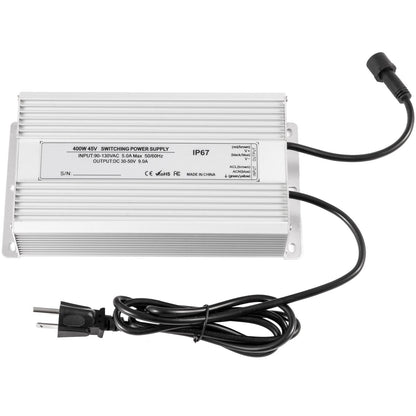 VEVOR Mist Maker 10 Head Ultrasonic Mist Fogger with Waterproof Power Supply Ultrasonic Fogger Humidifier Stainless Steel Pond Mister Fogger 5kg/h Ultrasonic Mist Humidifier for Gardening and Pond