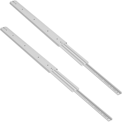 VEVOR Drawer Slide Soft Close Drawer 1Pair 48" Ball Bearing Full Extension 500lb
