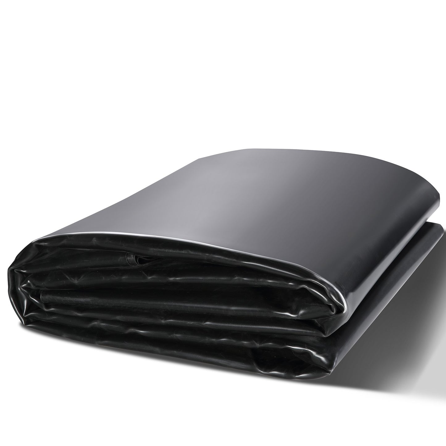 VEVOR Pond Liner, 6 x 7.6 m 45 Mil Thick, Pliable EPDM Material Pond Skins, Easy Cutting Underlayment for Fish or Koi Pond, Waterfall Base, Water Features, Water Gardens, Fountains, Black