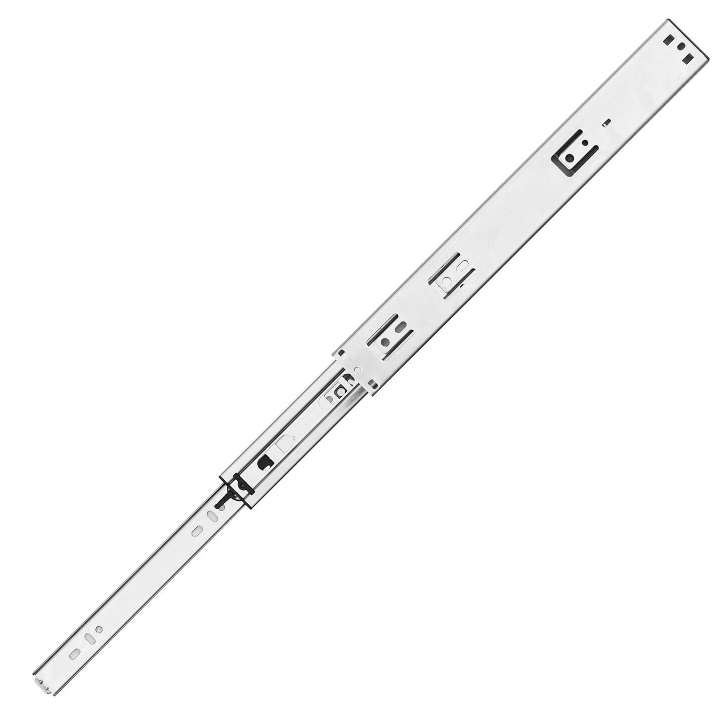 VEVOR 6 Pairs of 508mm Drawer Slides Side Mount Rails, Heavy Duty Full Extension Steel Track, Soft-Close Noiseless Guide Glides Cabinet Kitchen Runners with Ball Bearing, 100 Lbs Load Capacity