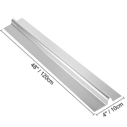 VEVOR PEX Heat Transfer Plates, 200 pcs Box Radiant Heat Transfer Plates, 4 ft Aluminum PEX Heat Transfer Plates, 1.27 cm Heat Transfer Plates Designed for PEX Tubing