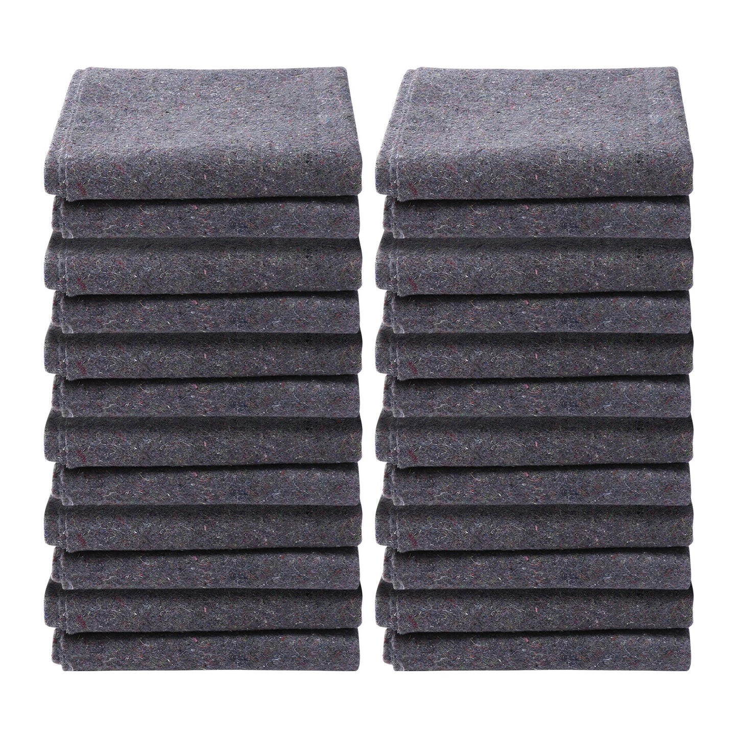 VEVOR Moving Blankets, 1829 x 1372 mm, 12 kg/dz Weight, 12 Pack, Professional Recycled Cotton Packing Blanket, Large Heavy Duty Shipping Mover Pads Perfect for Protecting Furniture, Floors, Appliances